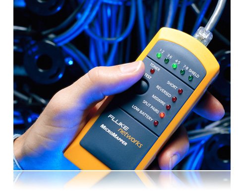 MicroMapper Wiremap Tester Handheld Cable Tester Fluke Networks